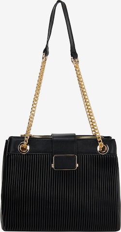 NAEMI - Mala de ombro em preto: frente
