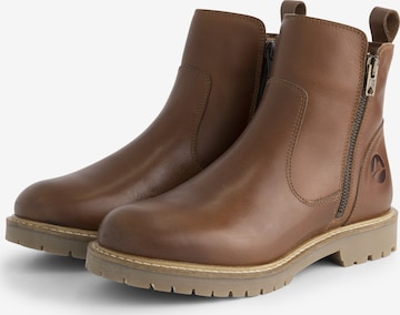 Travelin Ankle Boots 'Vestmar' in Braun