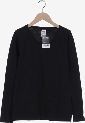 FRUIT OF THE LOOM Top & Shirt in M in Black: front