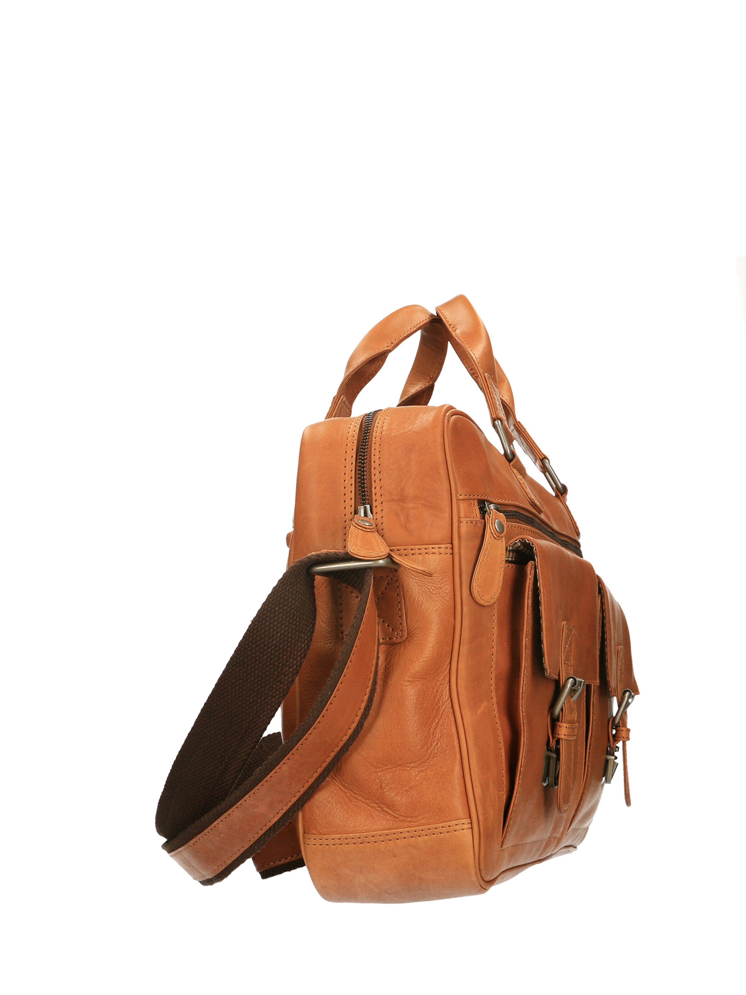 HILL BURRY Schoudertas in Bruin