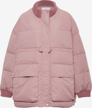 Koosh Winterjas in Roze: voorkant