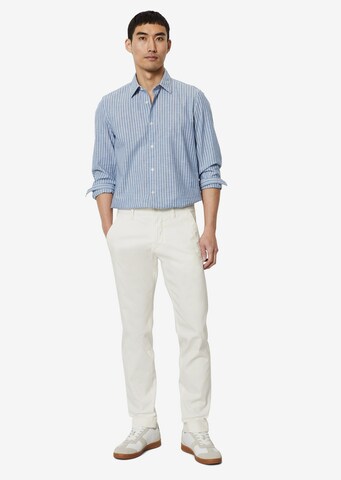 Marc O'Polo Regular Chino 'Stig' in Wit