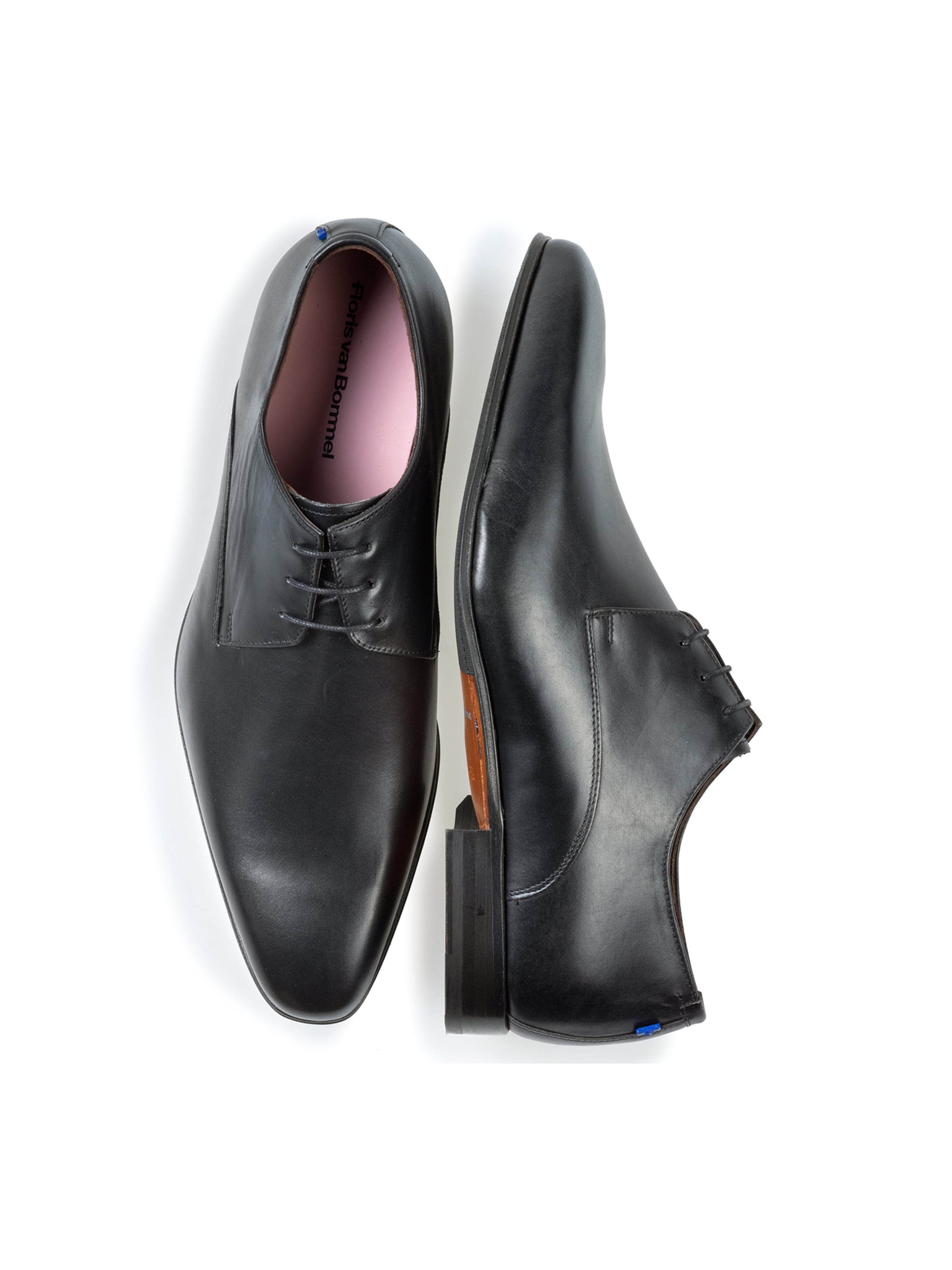 Floris van Bommel Schnürschuh 'Gilli 02' in Schwarz