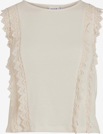 VILA Top in Beige: voorkant