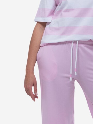 Mey Pyjama 'Streaked Lines'‌‌‌ in Pink