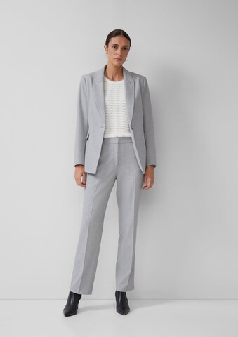 Regular Pantalon à plis s.Oliver BLACK LABEL en gris