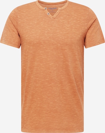 JACK & JONES Paita 'JJESplit' värissä ruskea: etupuoli