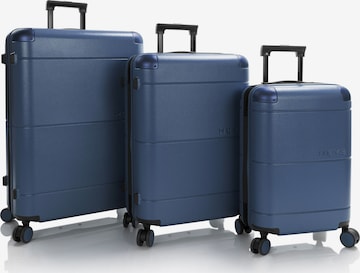 Heys Suitcase Set 'Zen' in Blue: front