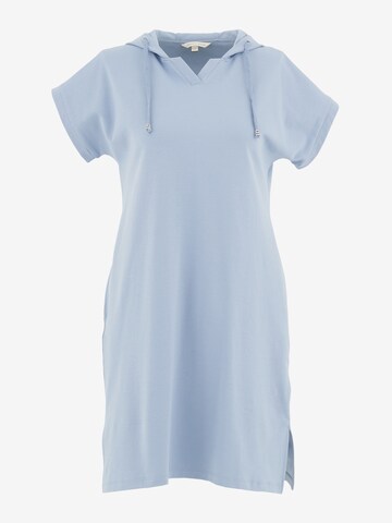 Organication Kleid in Blau: Vorderseite