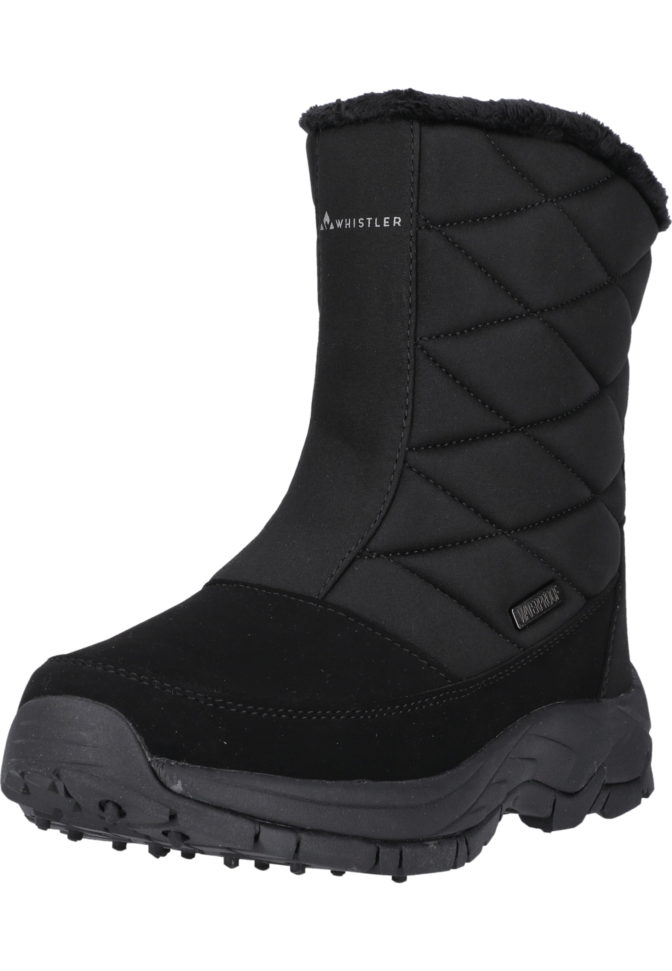 Whistler Stiefel mit Spikes 'Tairon' in Schwarz: Vorderseite