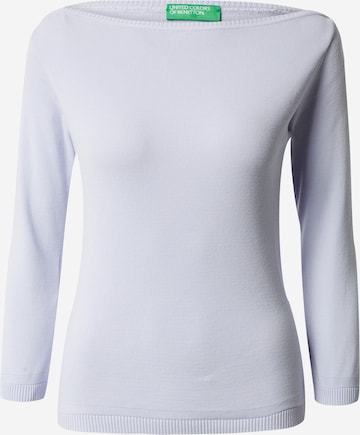 UNITED COLORS OF BENETTON Sweter w kolorze fioletowy: przód