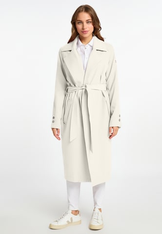 Frieda & Freddies NY Between-Seasons Coat 'Nova2' in Beige: front