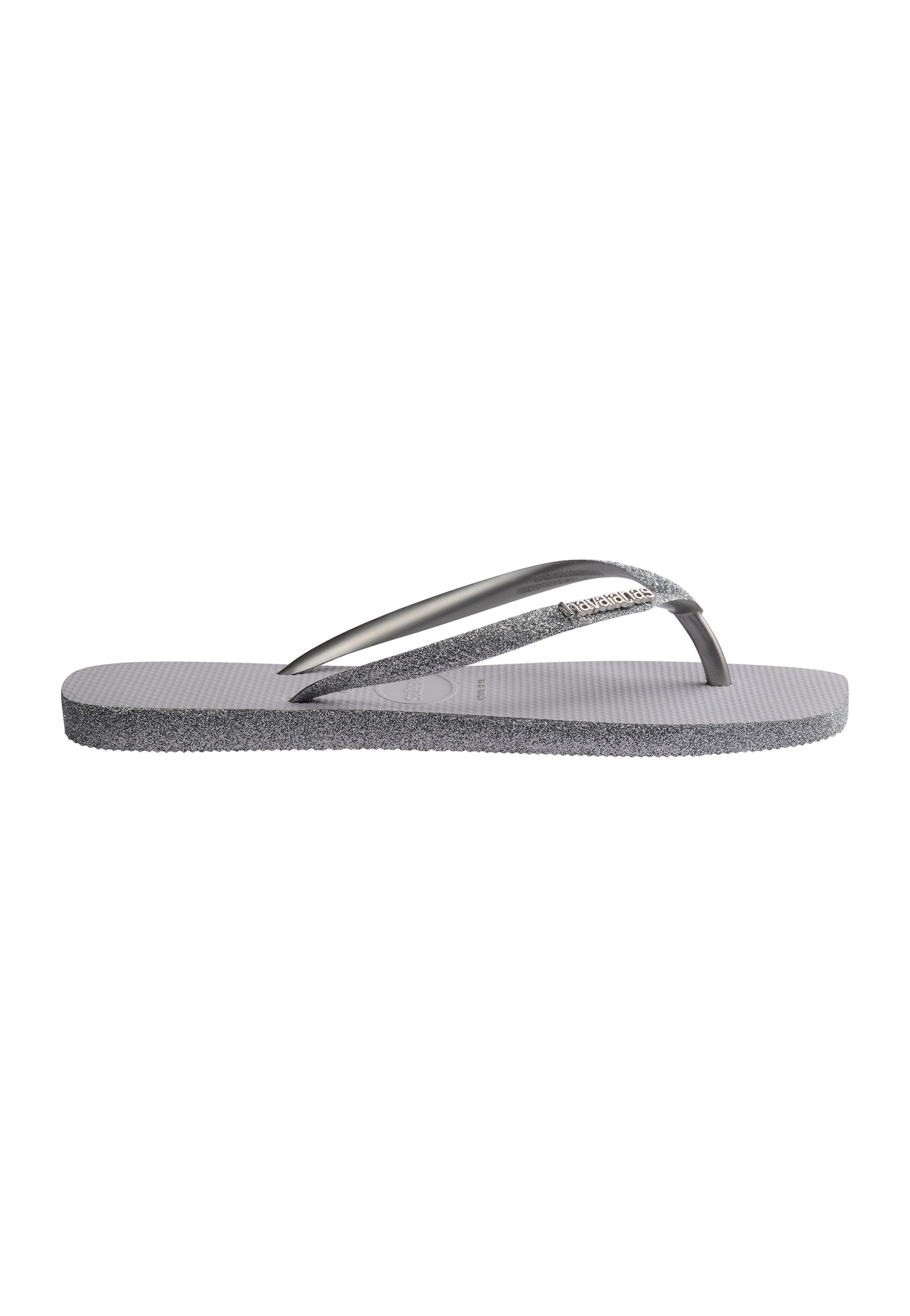 HAVAIANAS Žabky 'Slim Square Sparkle' – šedá