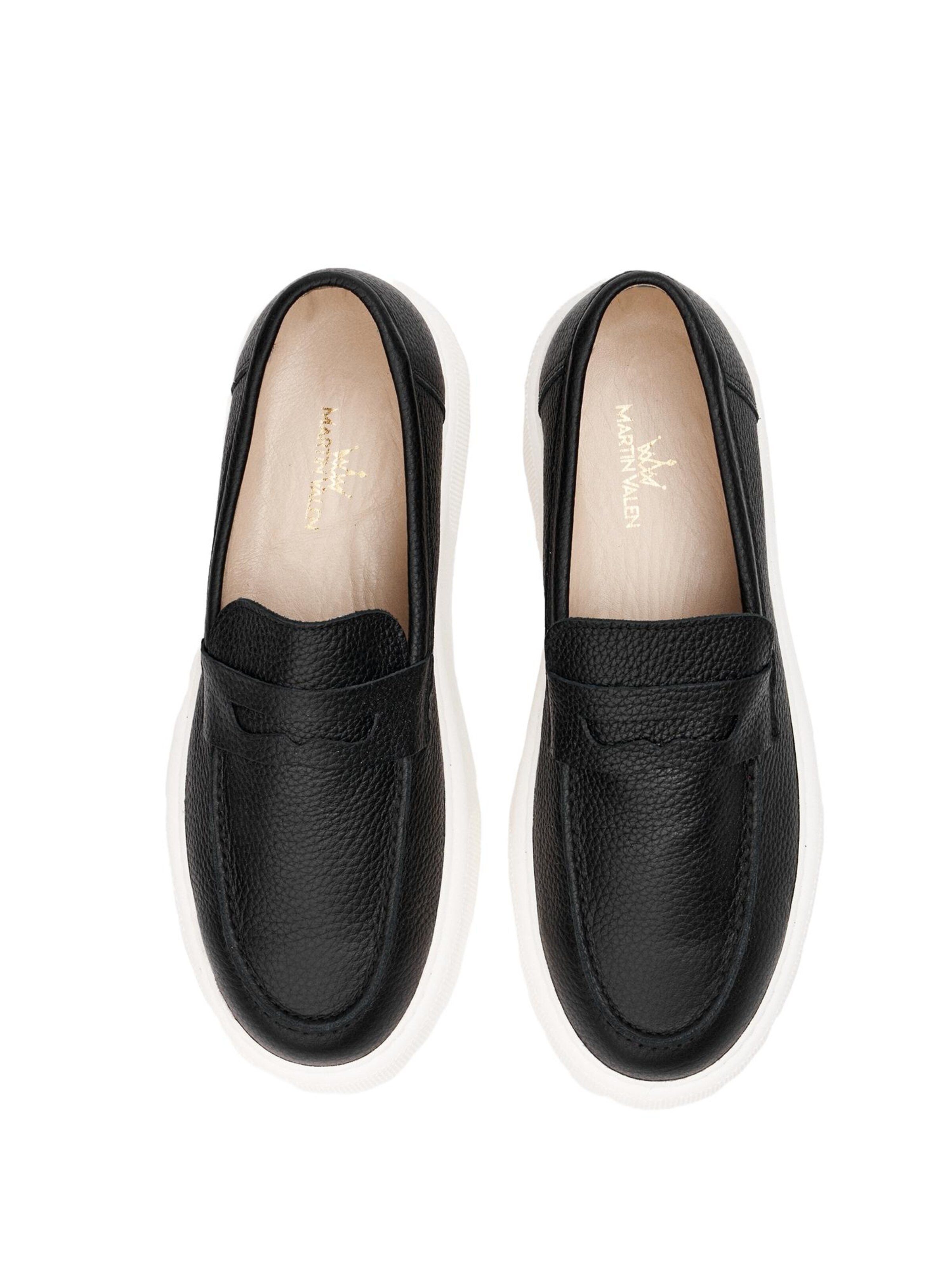 MARTIN VALEN Slipper in Schwarz