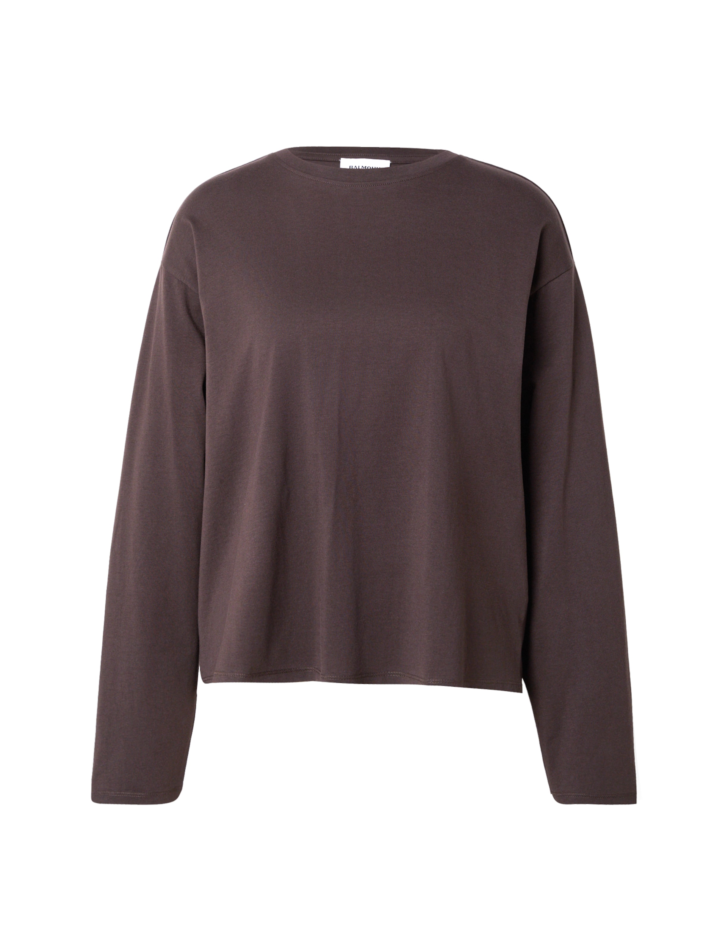 T-shirt BALMOHK en marron : devant