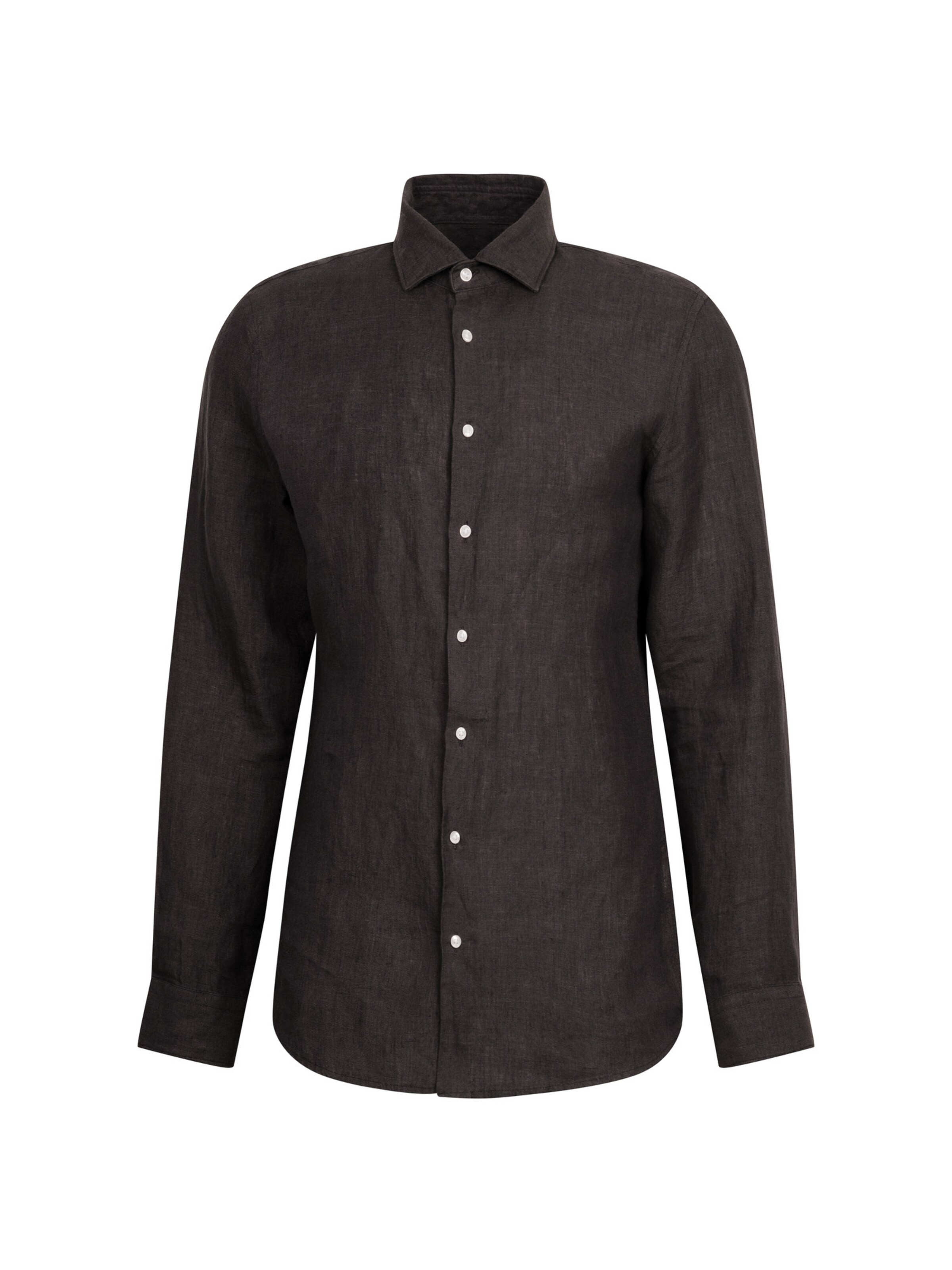 SEIDENSTICKER Businesshemd in Schwarz: Vorderseite