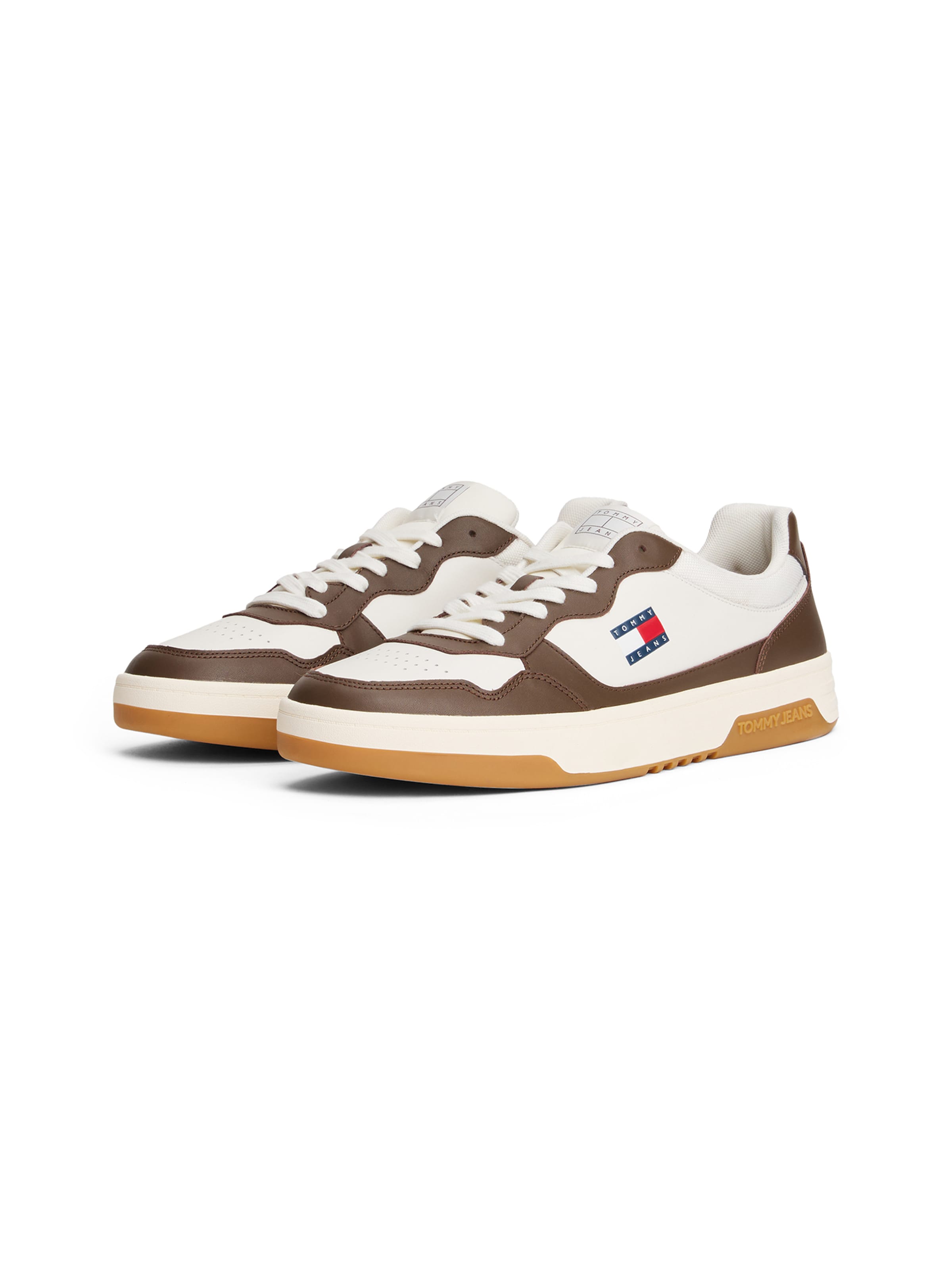 Sneaker low 'ESS' de la Tommy Jeans pe alb