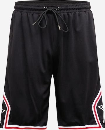 Starter Black Label Loosefit Shorts in Schwarz: predná strana