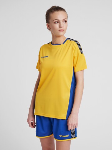 Hummel Performance Shirt in Yellow: front