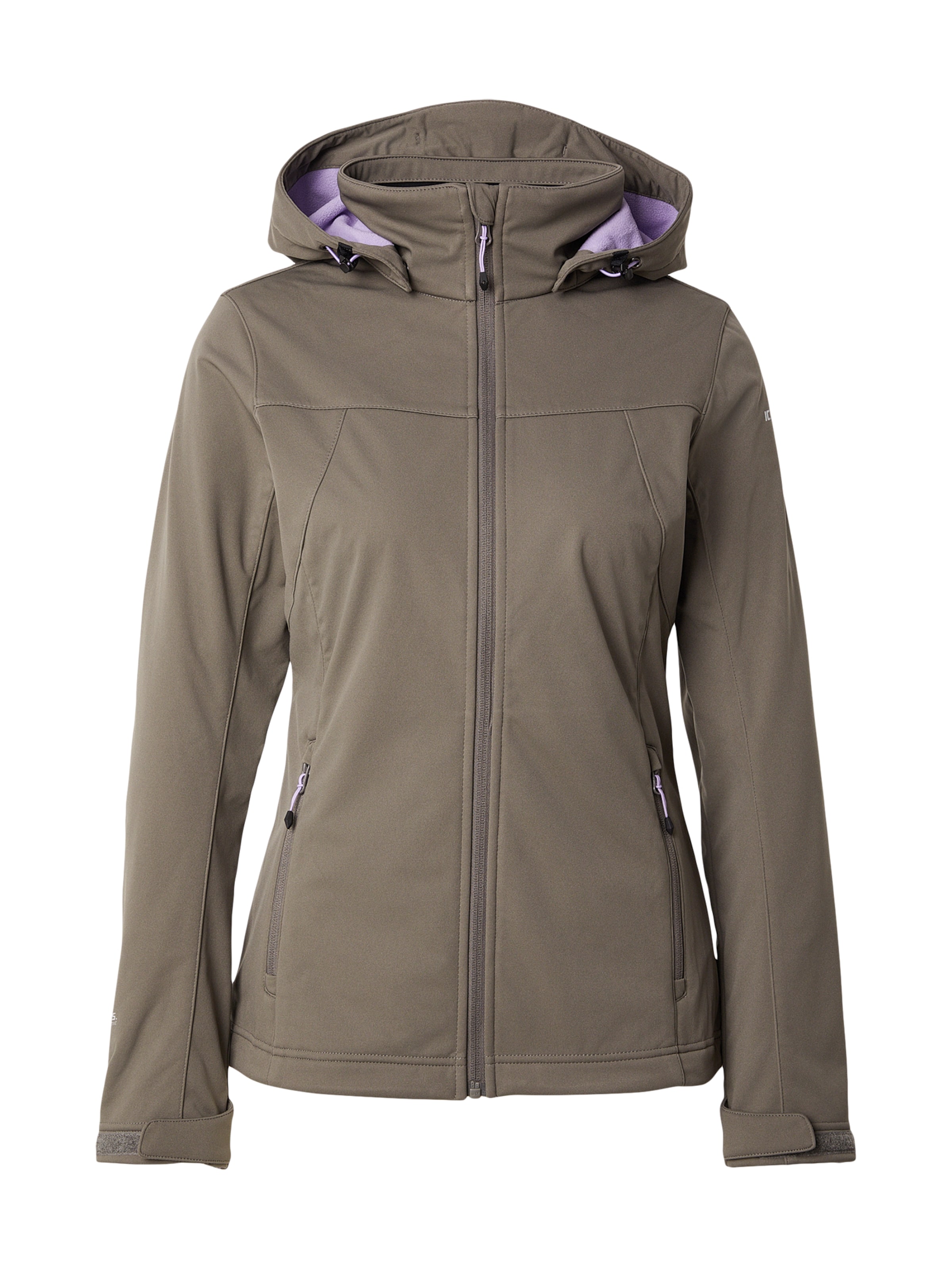 ICEPEAK - Casaco outdoor 'Boise' em cinzento: frente