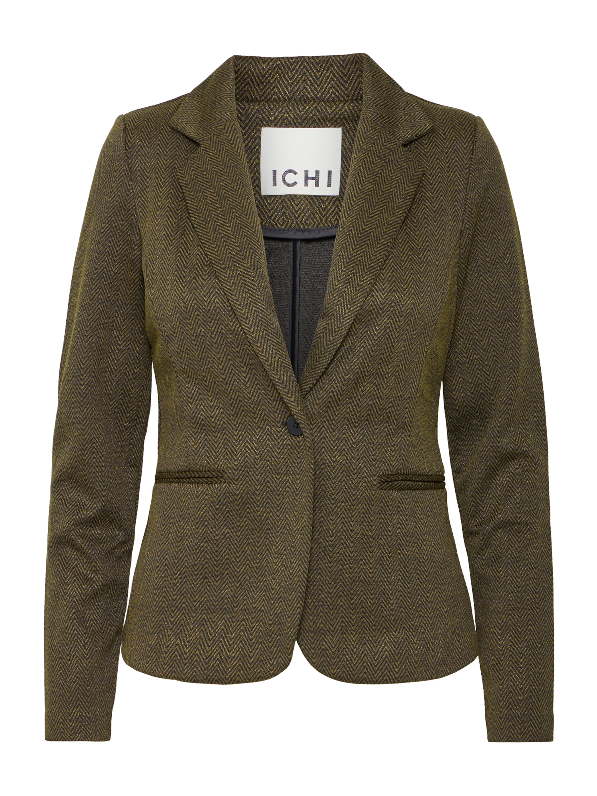 ICHI Blézer 'IH Kate' - zöld: elől