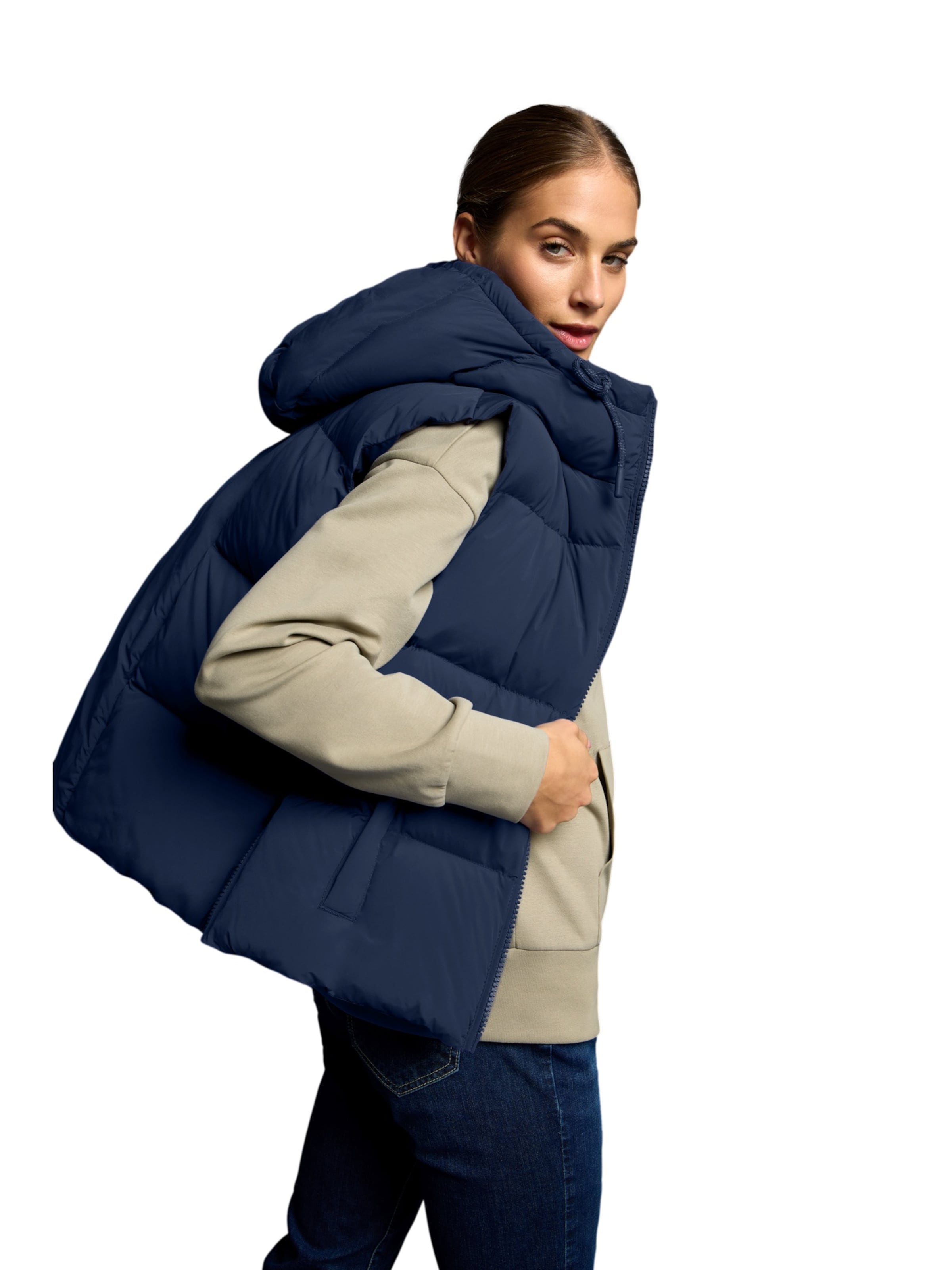 Elbsand Bodywarmer 'Tari' in Blauw