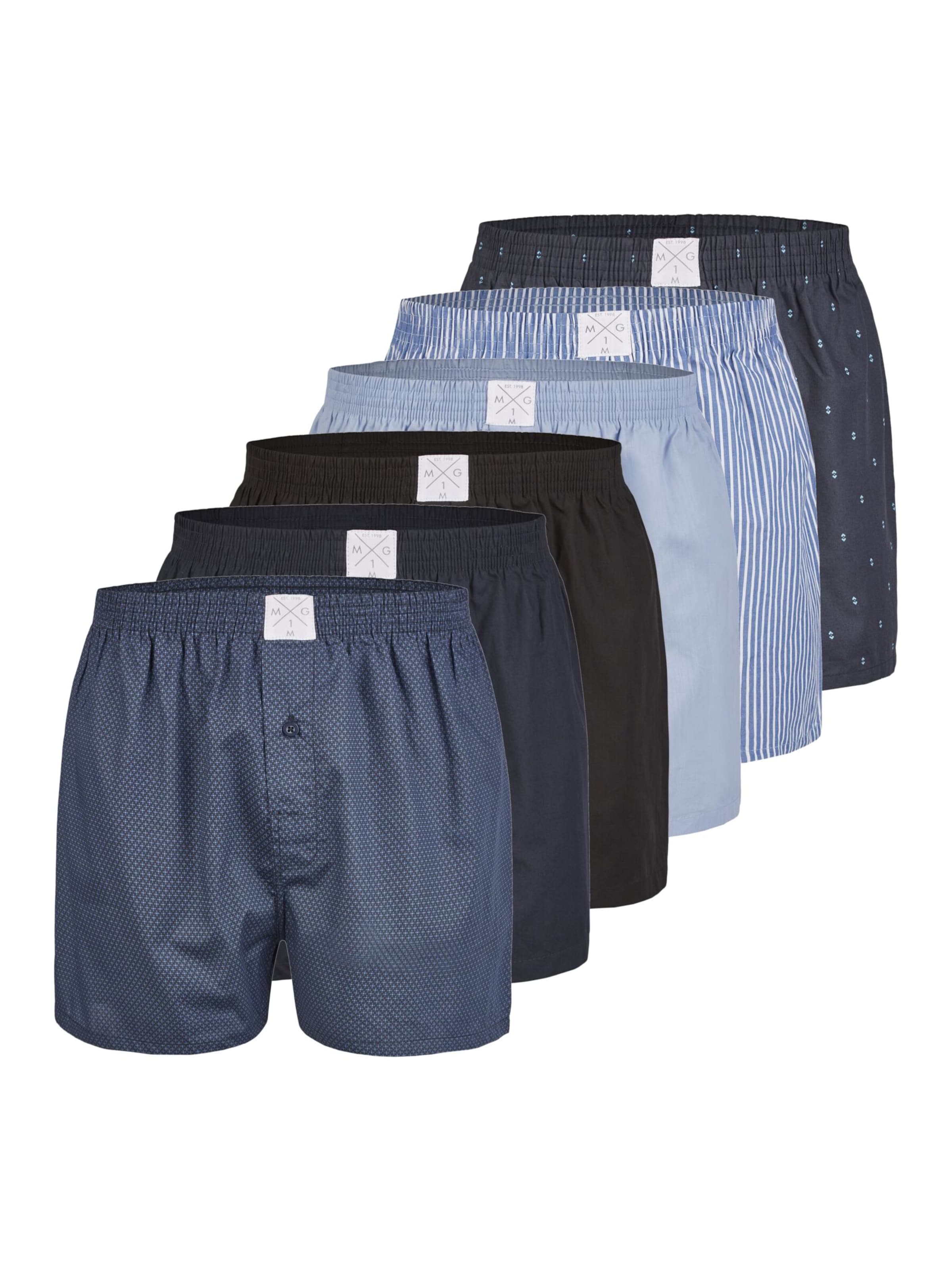 MG-1 Boxershorts‌‌‌‌‌‌‌‌‌ in Blau: Vorderseite