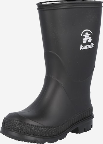 Kamik Boots 'Stomp' in Black: front