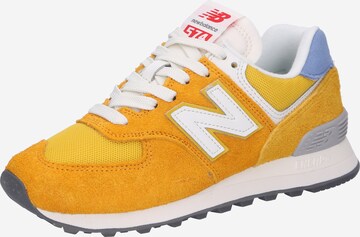 new balance Tenisky '574' – žlutá: přední strana