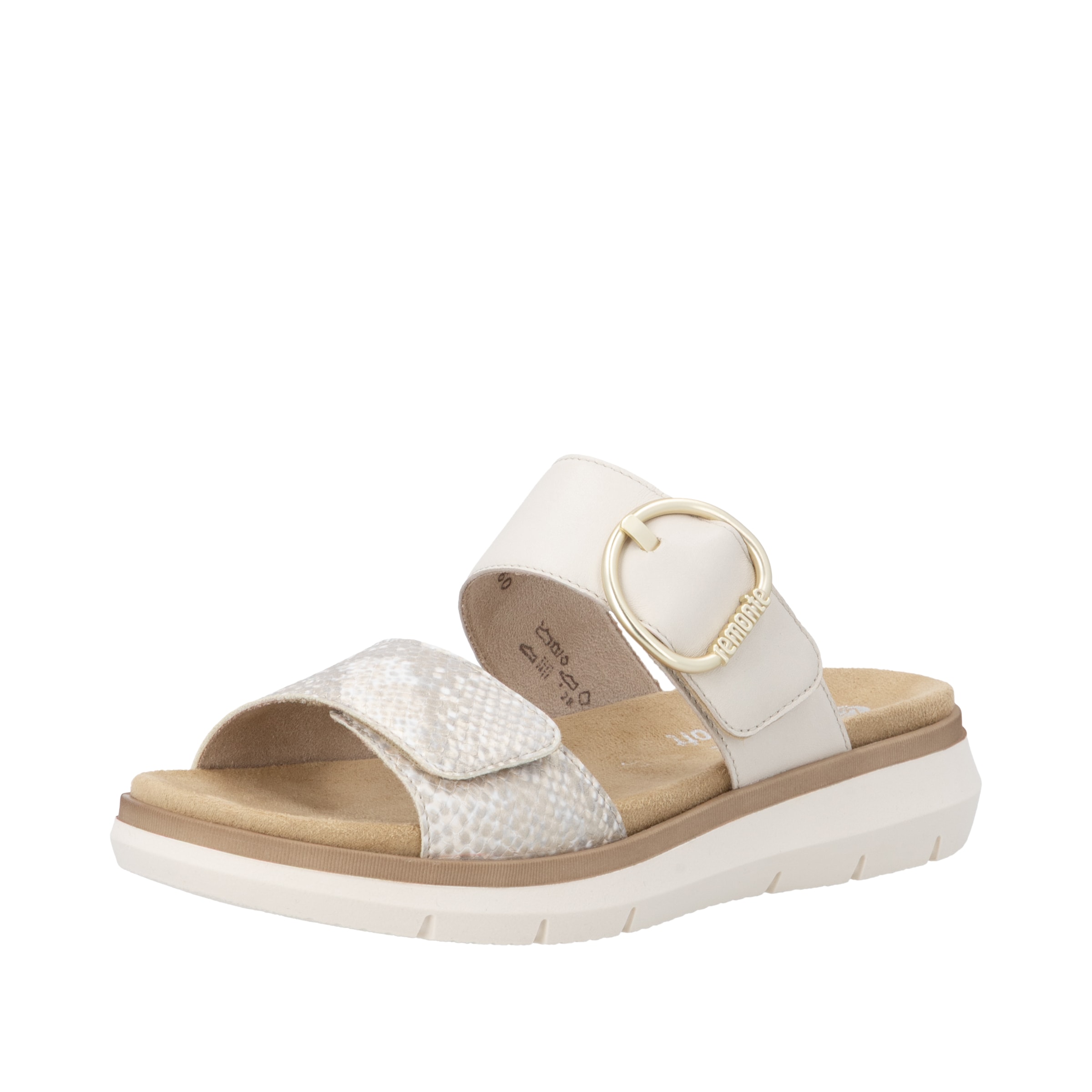 Mule REMONTE en beige : devant