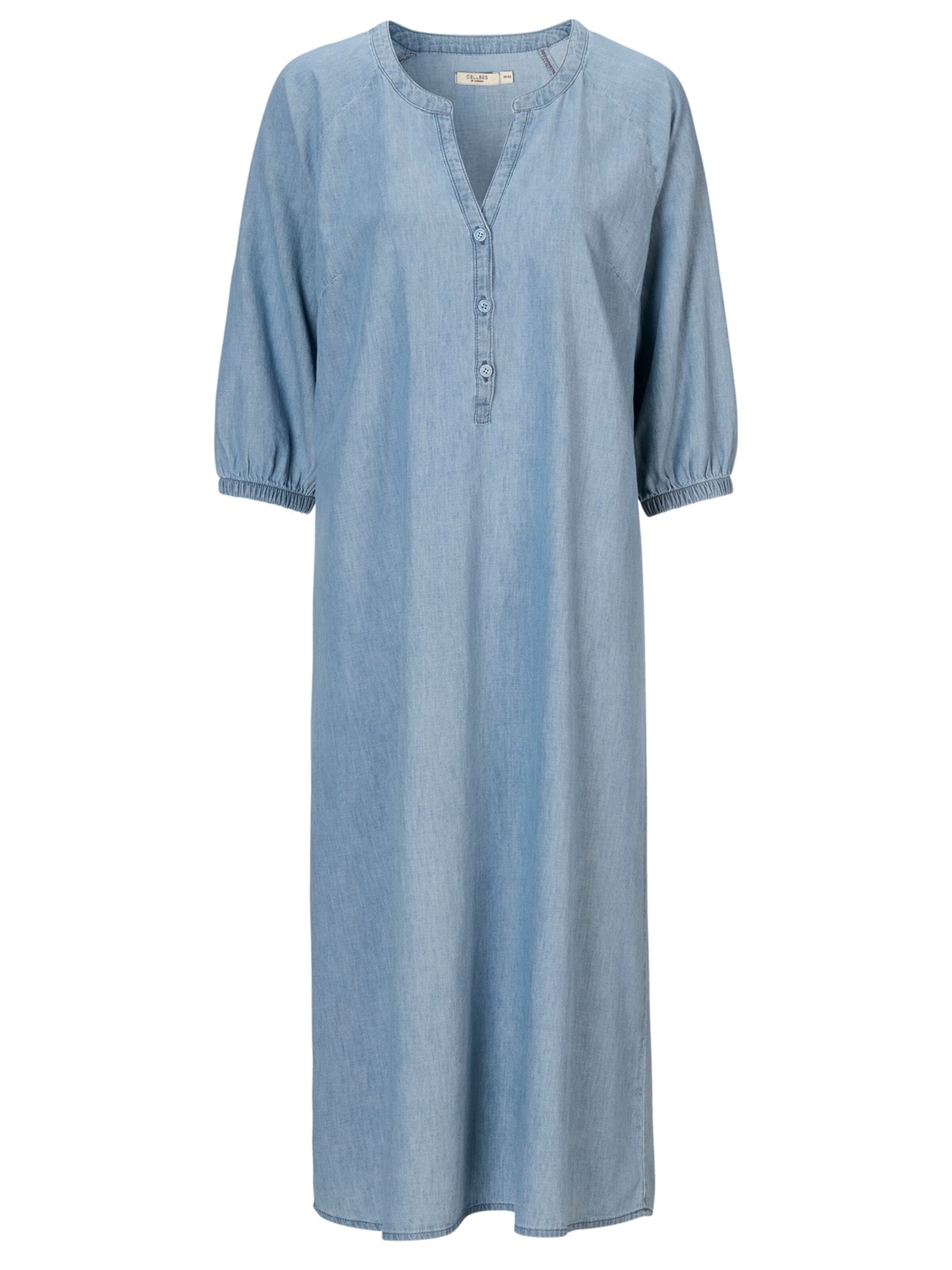 Cellbes of Sweden Jurk in Blauw: voorkant