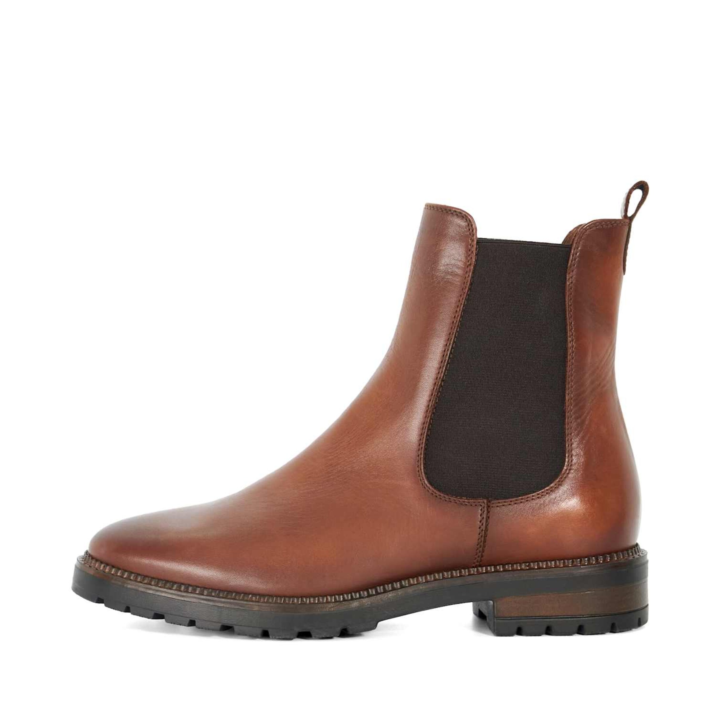 Chelsea Boots 'Poema' Dune LONDON en marron