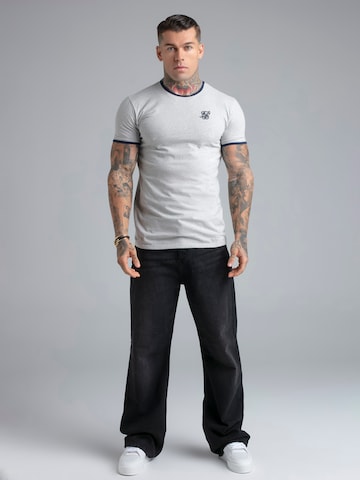 SikSilk T-Shirt in Grau