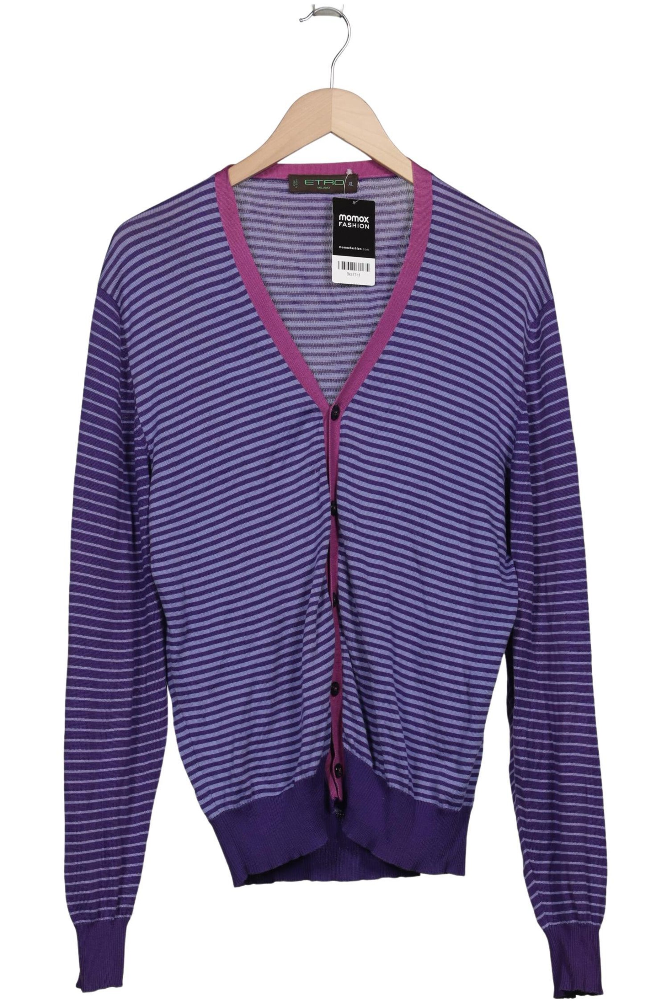 Etro Strickjacke in XL in lila, Produktansicht