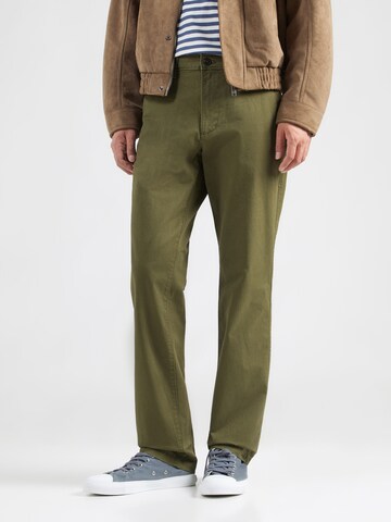 GAP Regular Chino trousers 'ESSENTIAL' in Green: front