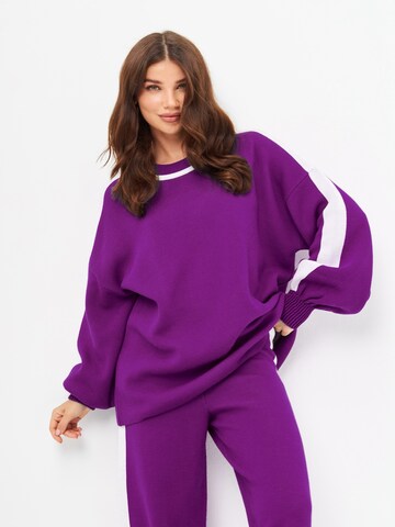 CESARE GASPARI Sweatsuit in Purple