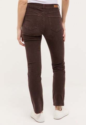 Angels Slim fit Pants 'Cici' in Brown