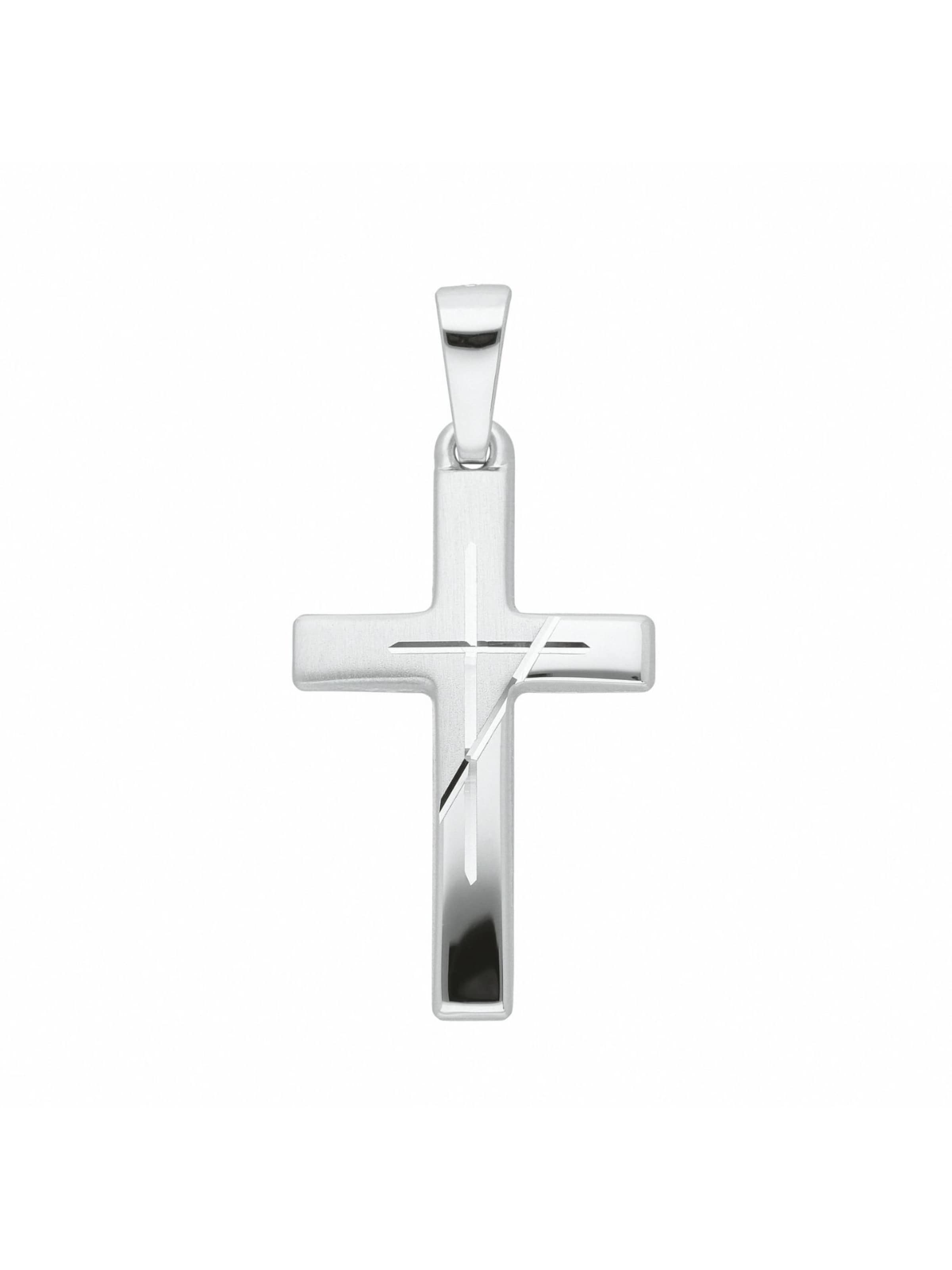 Adelia´s Anhänger 'Kreuz' in Silber: Vorderseite