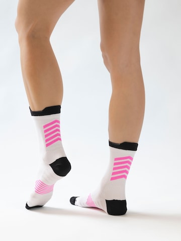 Chaussettes de sport camano en blanc