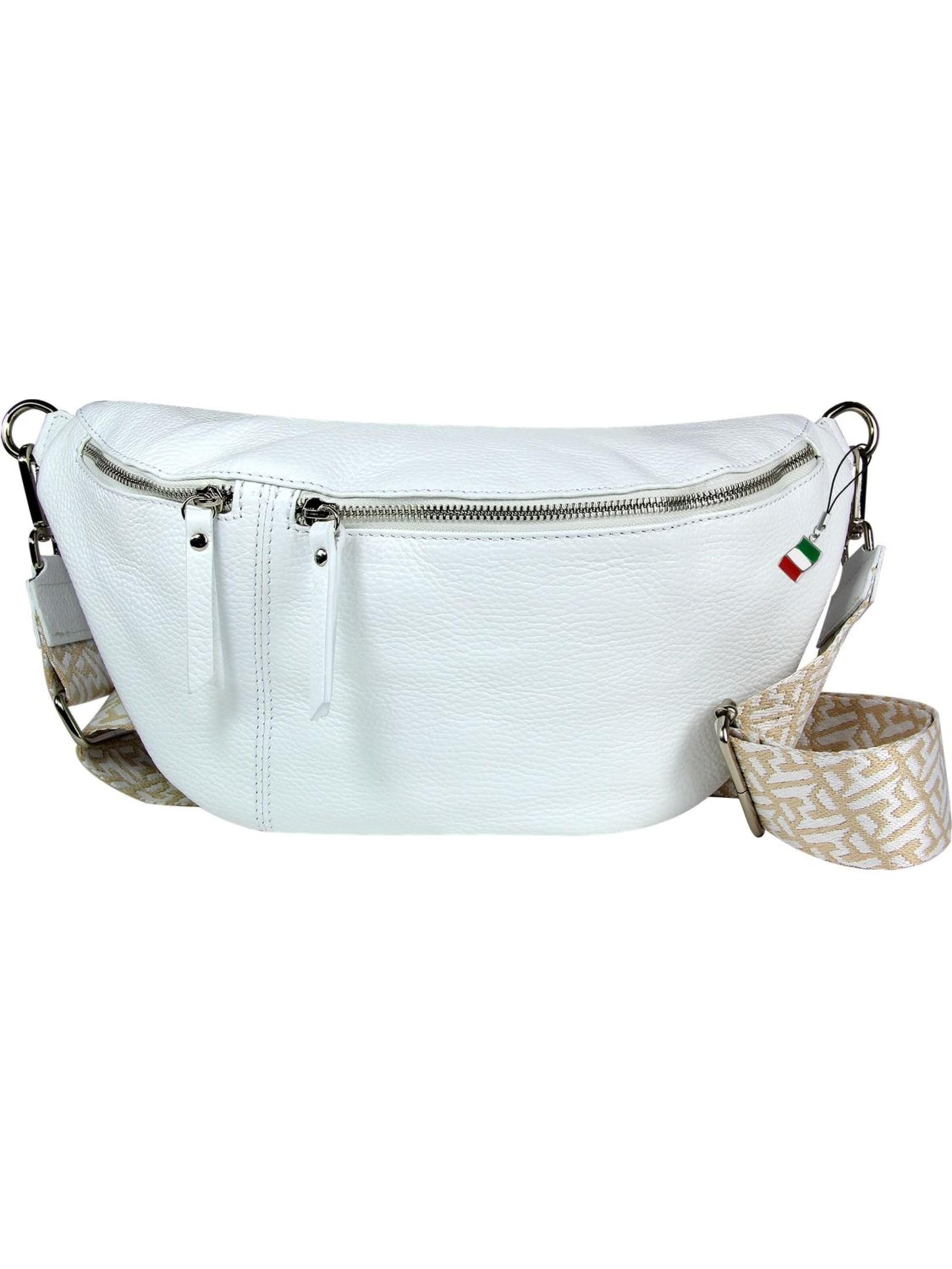 Sacs banane Florence en blanc : devant