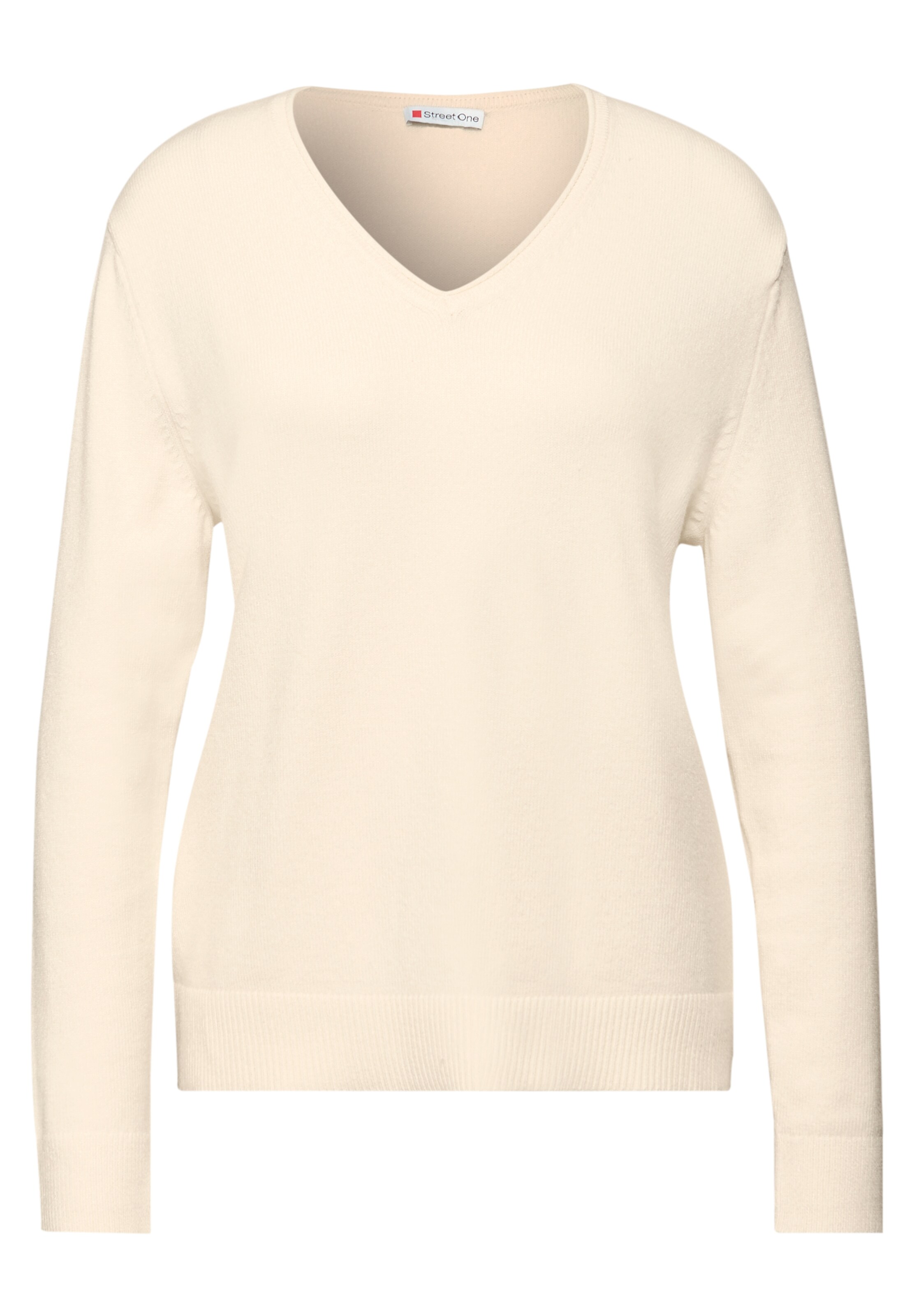 STREET ONE Pullover in Beige: Vorderseite
