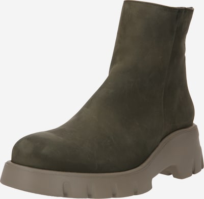 Paul Green Bottines 'Royal' en olive, Vue avec produit