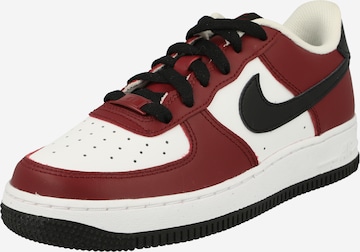 Baskets Nike Sportswear en rouge : devant