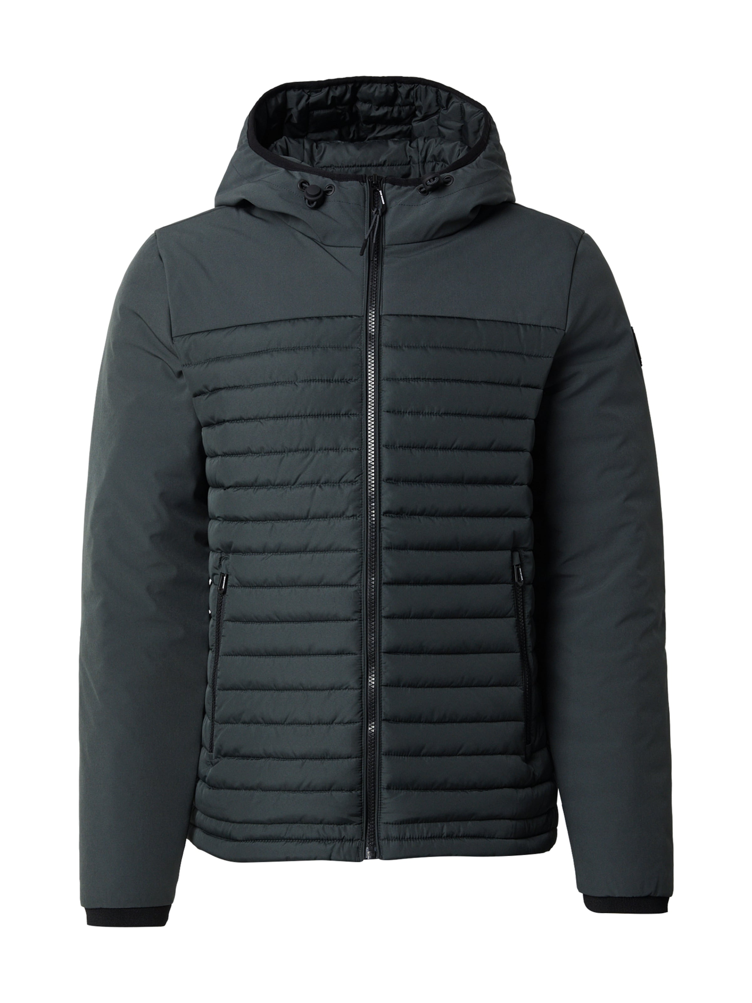 No Excess Between-Season Jacket in Green: front