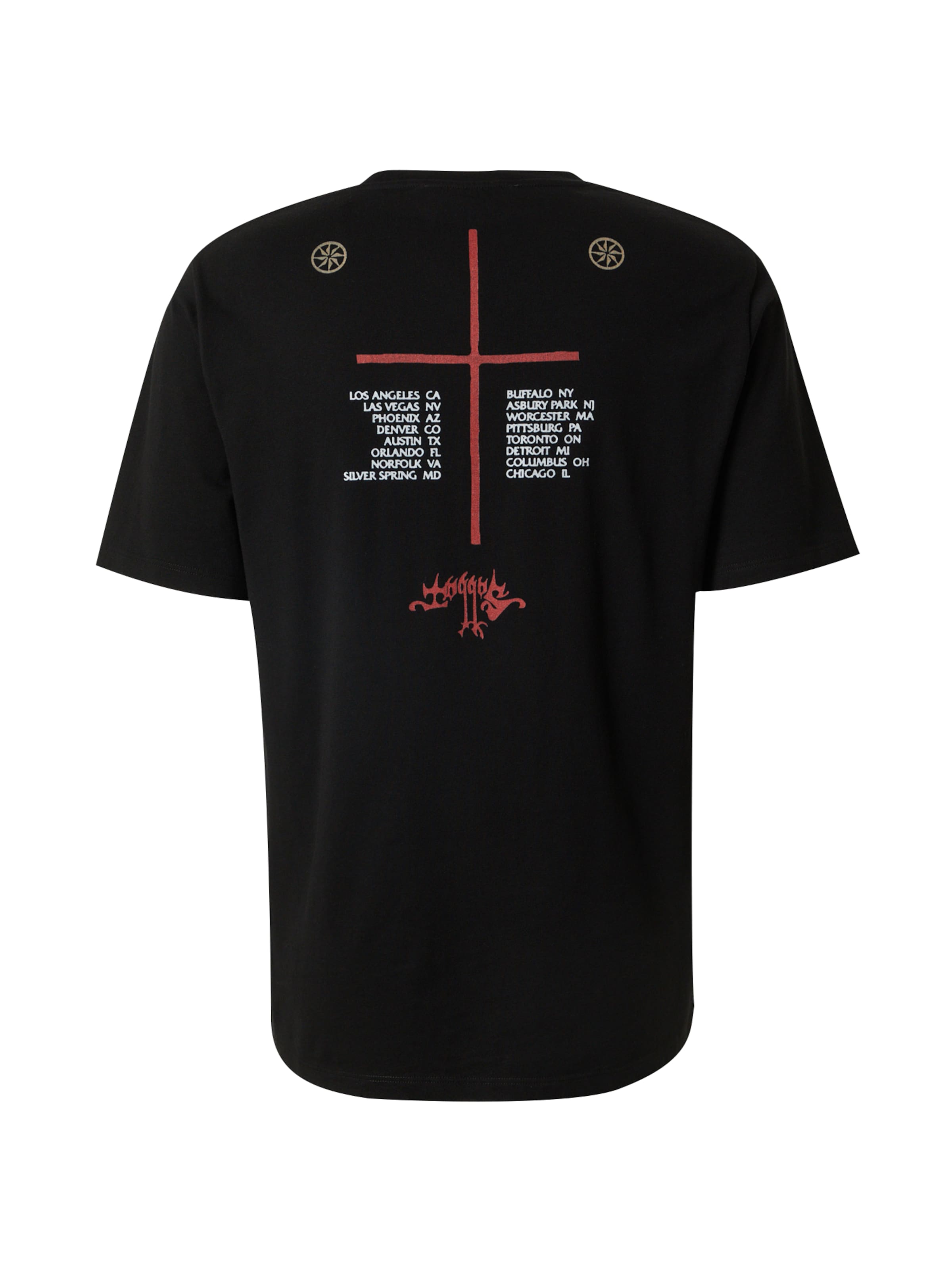 Luka Sabbat for ABOUT YOU Μπλουζάκι 'Sinan' σε μαύρο