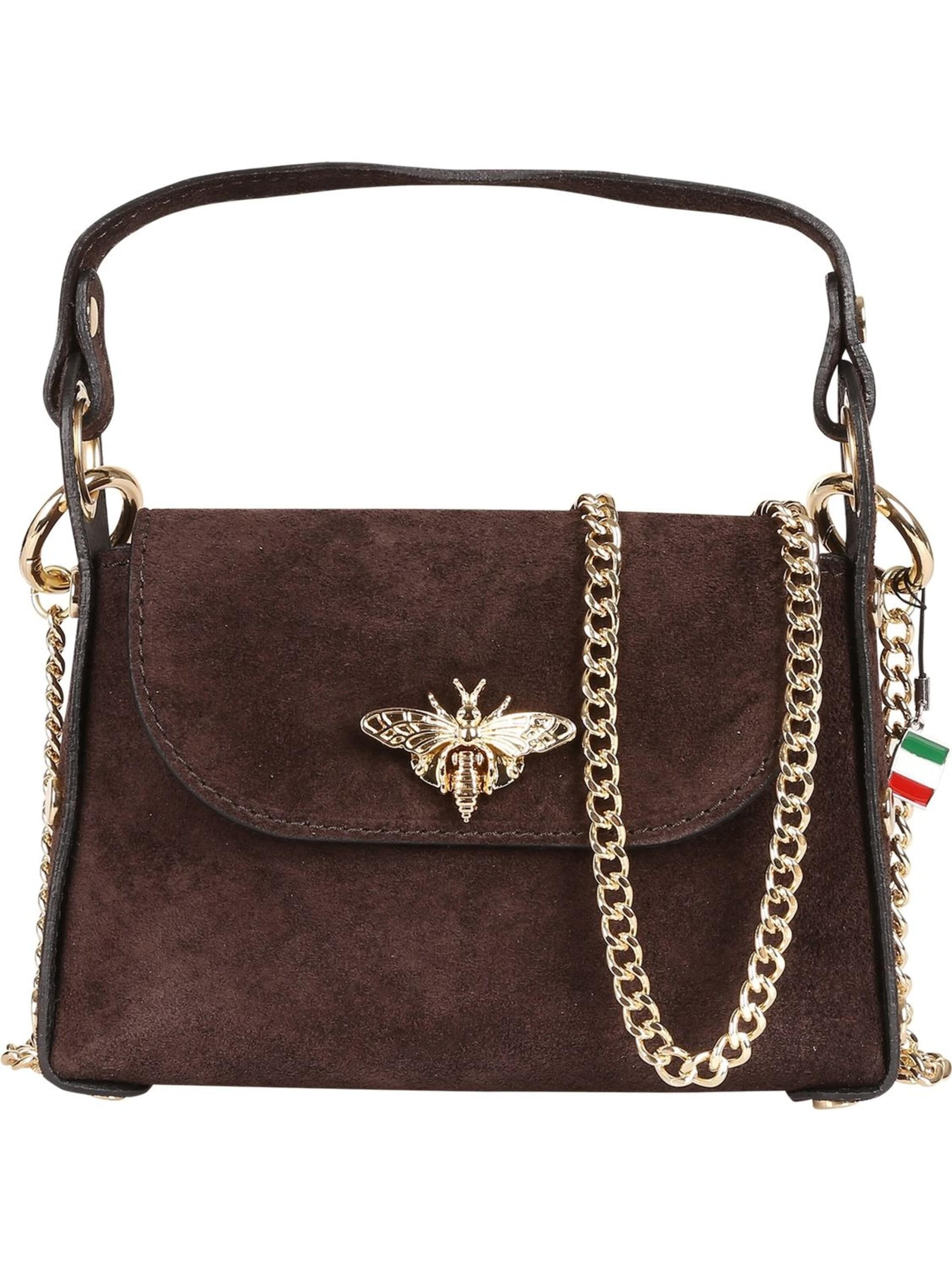 Florence Shoulder Bag in Brown: front