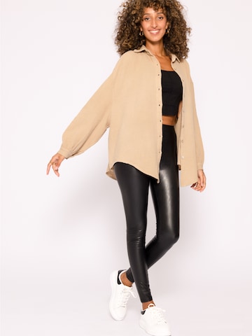 SASSYCLASSY Bluse in Beige