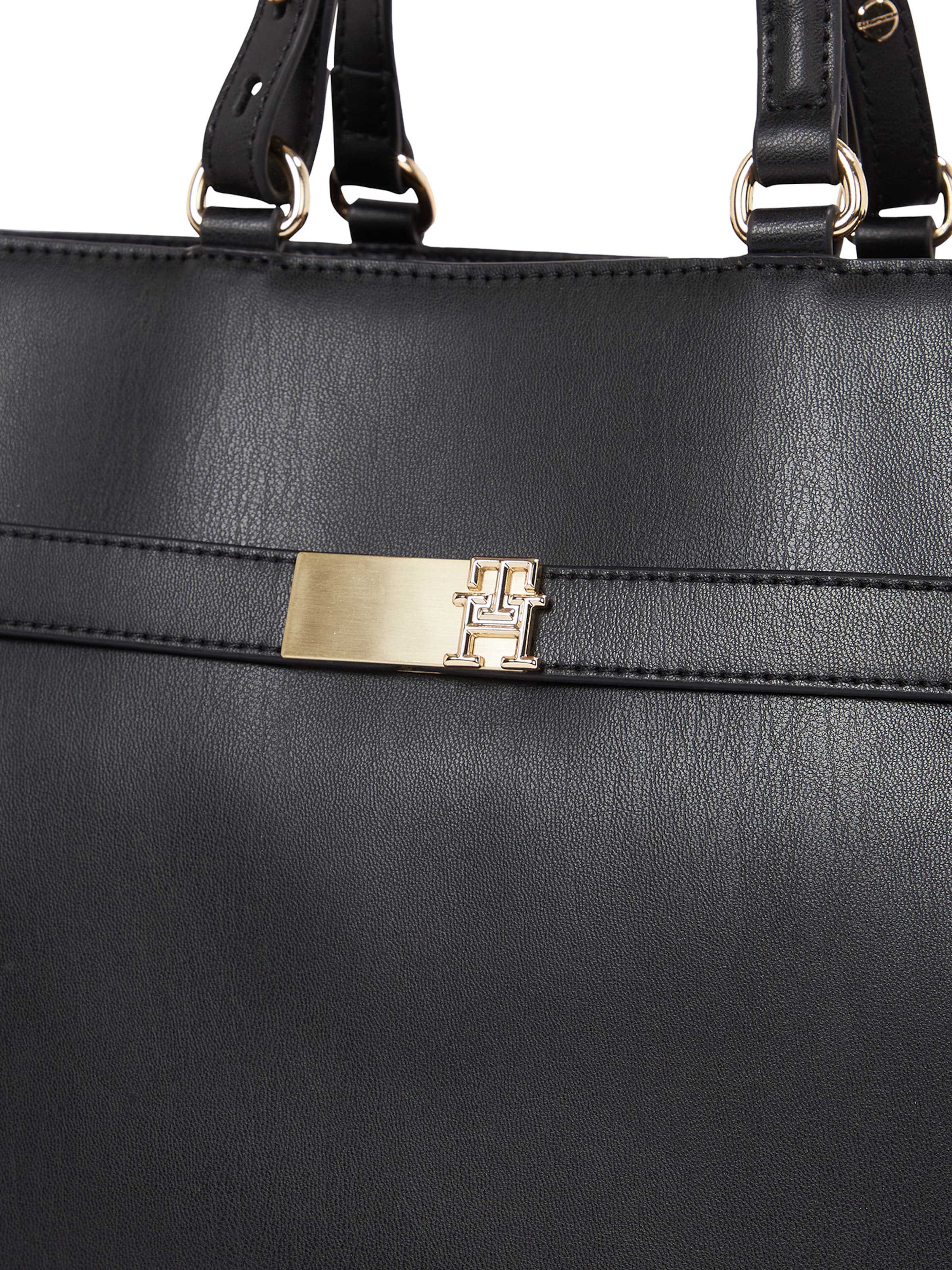 Borsa a mano 'HERITAGE' di TOMMY HILFIGER in nero