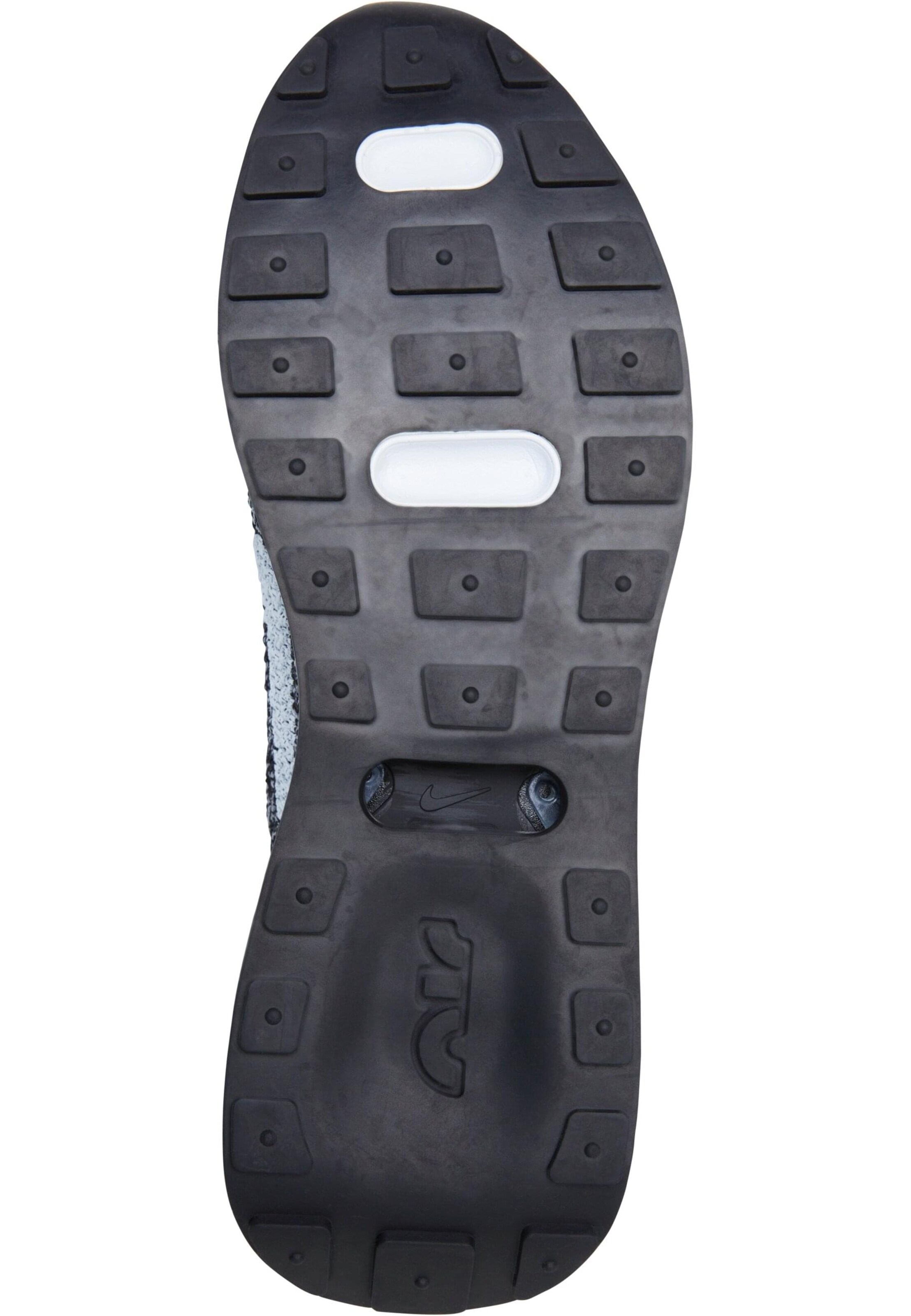 NIKE Platform trainers 'Air Max Flyknit Racer' in Black