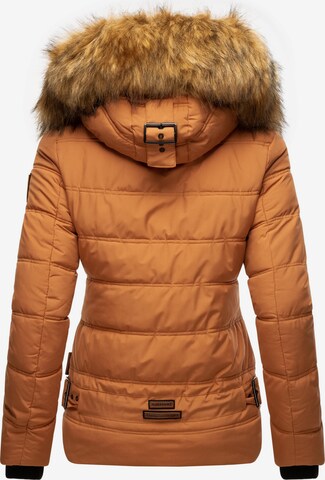 NAVAHOO Winter jacket 'Zoja' in Brown
